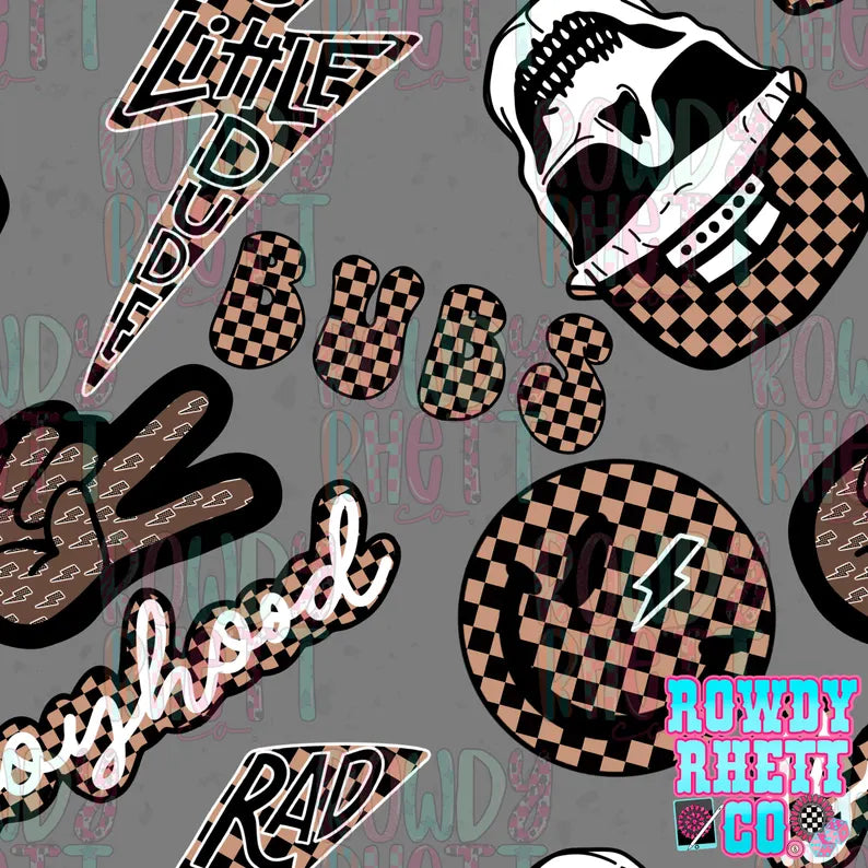 checkered bubs