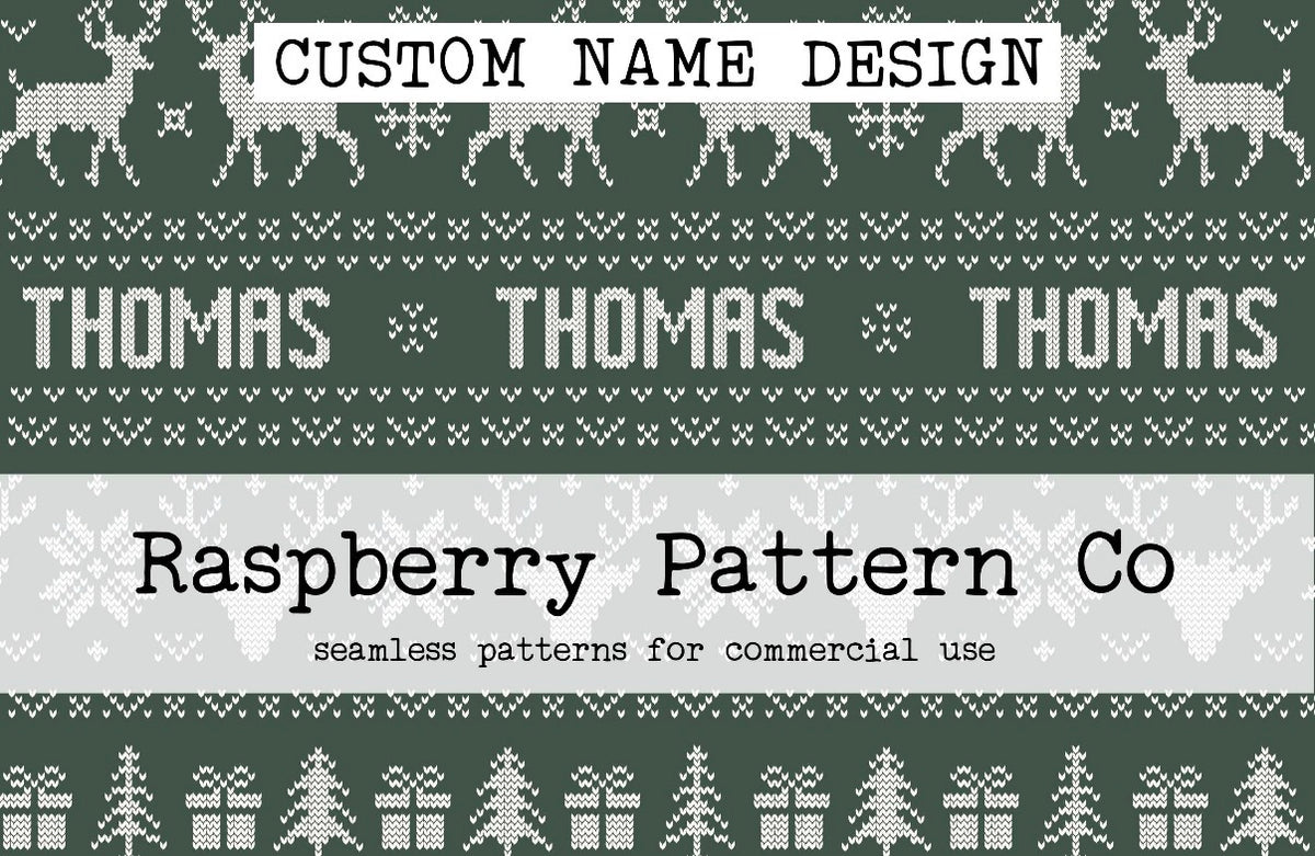 Custom name Jammie’s