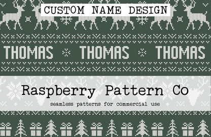 Custom name Jammie’s